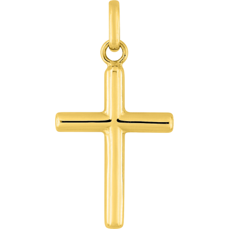 Croix ornée du Christ 15x25mm Or 18 Carats