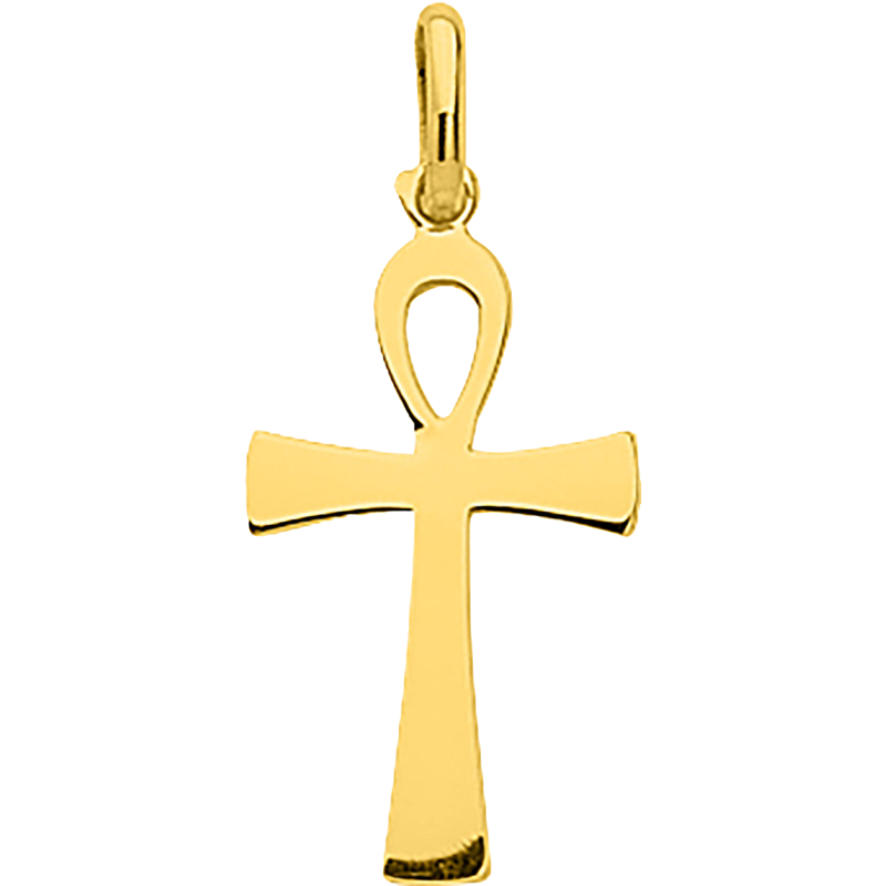Croix ornée du Christ 15x25mm Or 18 Carats