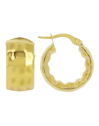 Boucles d'oreilles or